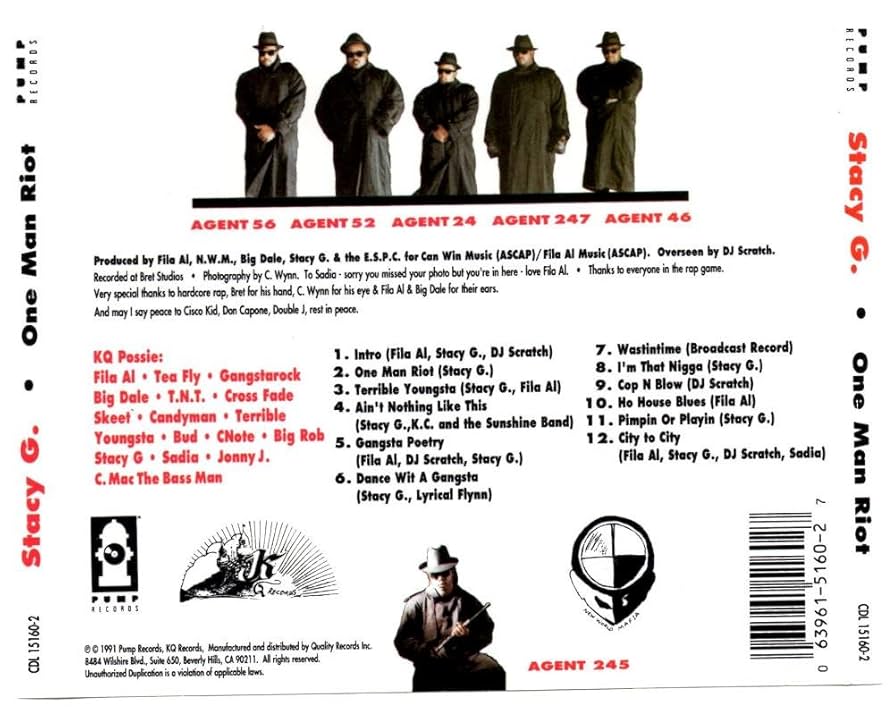 STACY G./ONE MAN RIOT(STILL SEALED)